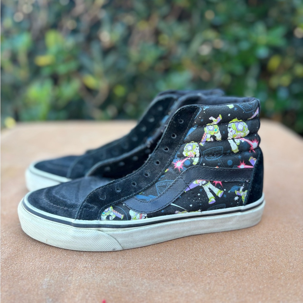 Toy Story Vans Buzz Black High-Top Sneakers